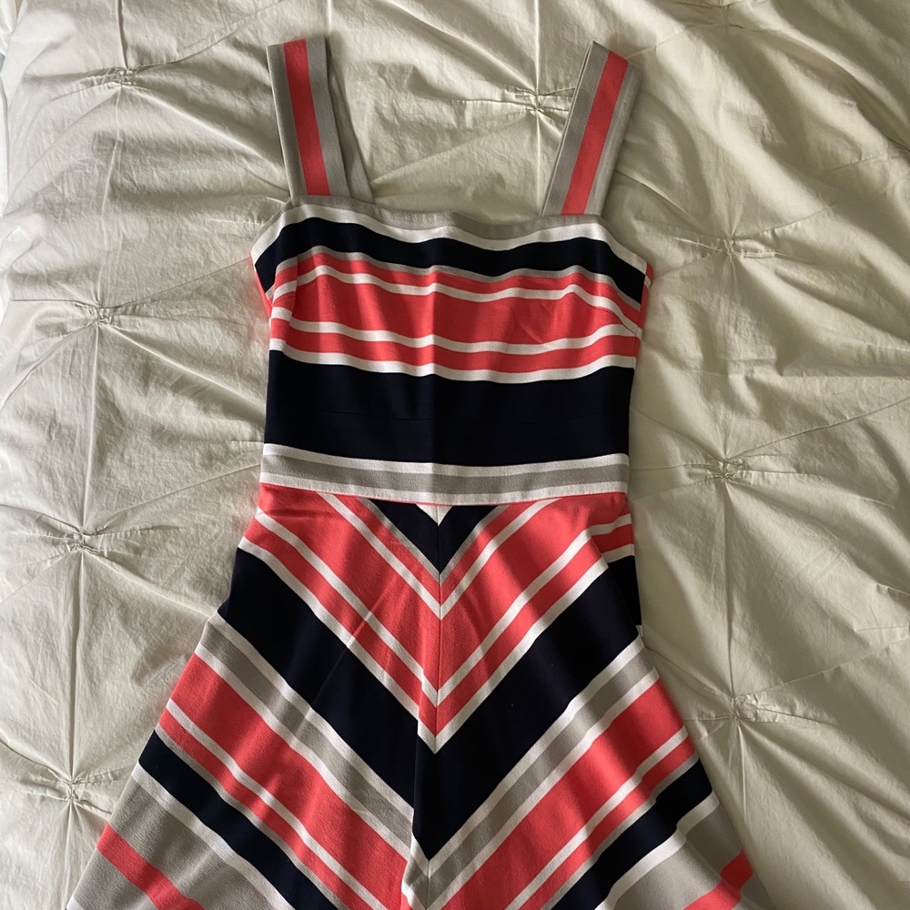 Banana Republic Work Striped Dress